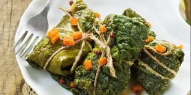 Рецепт голубцов из савойской капусты с семгой