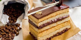 Торт Опера: рецепт класики з шоколадним ганашем та мигдально-кавовим бісквітом