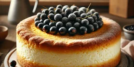 Королевская ватрушка с черной смородиной