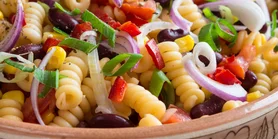 Рецепт пасты из черной фасоли по-мексикански