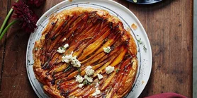 Рецепт карамелизированного тарта с луком-порей