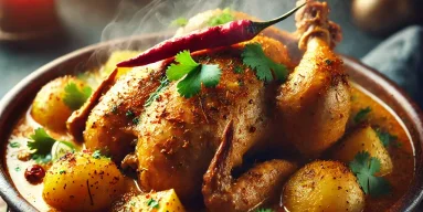 Рецепт пряной тушеной курицы в одной посуде: очень нежно и ароматно