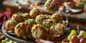 Сырные шарики из цветной капусты: идеальная закуска в аэрофритюрнице