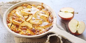 Легкий сладкий завтрак: рецепт яблочной фриттаты с корицей