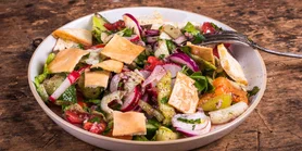 Фатуш: рецепт оригинального постного и сытного салата с лавашем