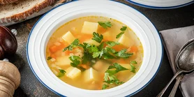 Овощной суп с фасолью: рецепт легкого обеда: рецепт легкого обеда