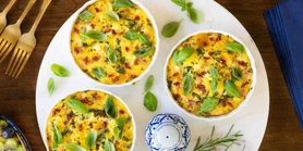 Кіш Капрезе без тіста: рецепт на сніданок та перекус