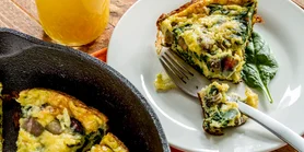 Пиріг зі шпинатом та грибами: рецепт корисного обіду та перекусу з собою