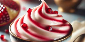 Для улюбленої випічки: ніжний глазур із маскарпоне та гранатовим акцентом