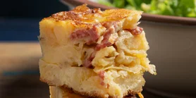 Замбонопита. Греческий пирог с ветчиной и сыром для вкусного обеда