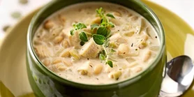 Кремовый: рецепт белого супа чили со сладким картофелем и белой фасолью