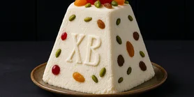 Просто и быстро. Творожная паска без выпекания в несколько простых шагов