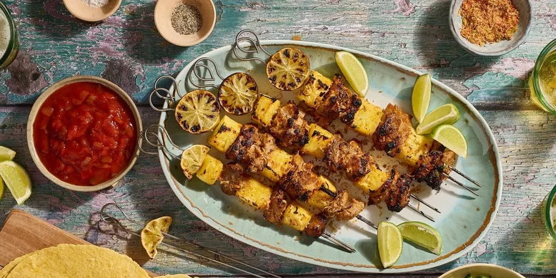 Шашлик із ананасом: рецепт оригінально приготованої свинини