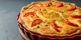 Киш с копченым филе: рецепт обеда из всего готового