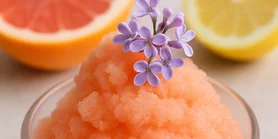 Рецепт освіжаючого цитрусового щербету із бузком