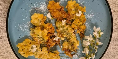 Акация-фри: рецепт жареного цвета