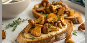 Лисички на тосте: рецепт, который станет любимым