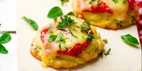 Минипицца из цветной капусты: вкусная альтернатива тесту