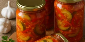 Пряные кабачки на зиму: ароматная закуска для любого блюда