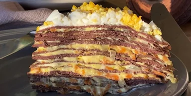 Печеночный торт: классический домашний и простой рецепт