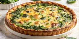 Ваша порция зелени: рецепт французского киша