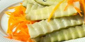 Мариновані огірки по-корейськи: ідеально для великих овочів