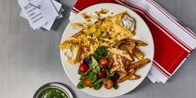 Омлет со сливочным сыром: рецепт завтрака с заботой