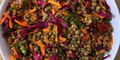 Французский салат из чечевицы: беспроигрышный вариант на ужин