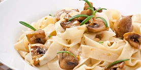 Рецепт пасты с белыми грибами: итальянская классика