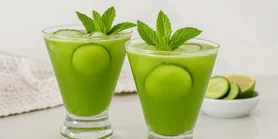Огуречно-мятный моктейль - необычно и вкусно