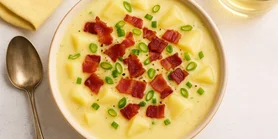 Картопляний суп з квасолею та селерою - вдала ідея для поживного обіду