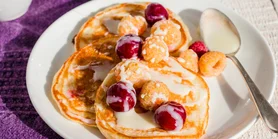 Панкейки з вівсянки та сиру: рецепт у стилі морквяного пирога