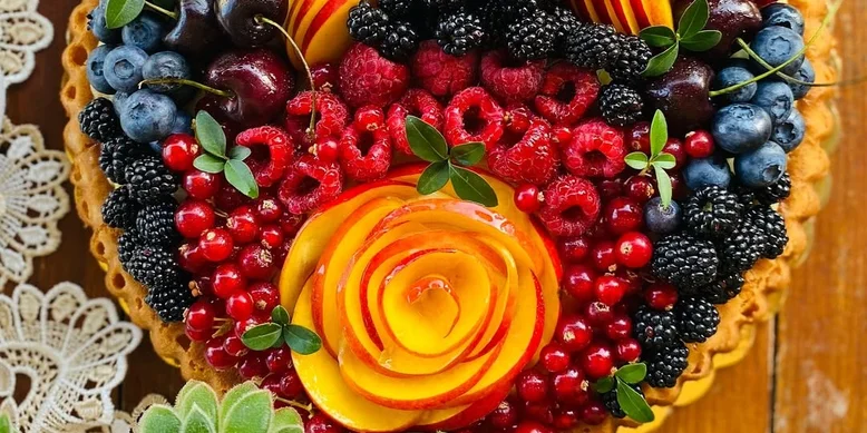 Ягодная поляна: рецепт необыкновенного сладкого тарта