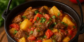 Хорциани в казане: потрясающее грузинское блюдо из овощей и мяса