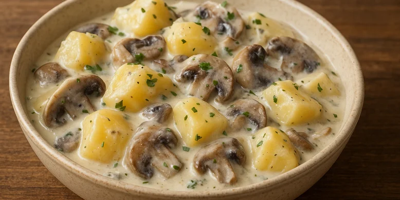 Тушеная картошка с грибами по рецепту киевского шефа: с секретным ингредиентом