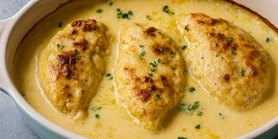 Быстрый и вкусный ужин: куриная грудка в сливочном соусе