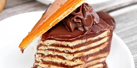 Добош торте: рецепт угорського бісквітного торта в шоколаді