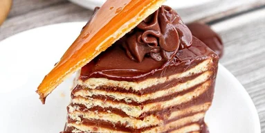 Добош торте: рецепт угорського бісквітного торта в шоколаді