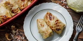 Голубцы без мяса: рецепт с белыми грибами в духовке: рецепт с белыми грибами в духовке