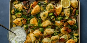 Хрустящие запеченные вареники с азиатским вайбом