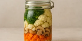 Калейдоскоп вкусов: самый простой рецепт ферментированных овощей