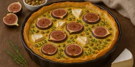 Пирог с инжиром и камамбером: вкус, который влюбляет с первого кусочка