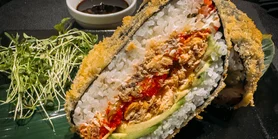 Суші-бургер: незвична страва для особливого вечора