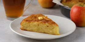 Невидимий яблучний пиріг — легкий французький десерт до чаю