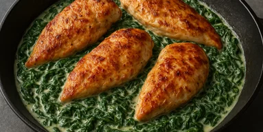 Простий рецепт курки по-флорентійськи: все в одній сковороді