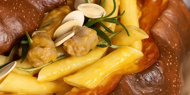 Тыквенная паста с фрикадельками по рецепту звездного шефа