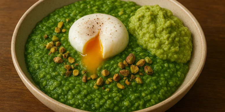 Ще більше заліза: рецепт зеленої вівсянки зі шпинатом та авокадо