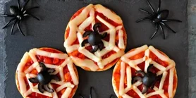 Мини-пиццы на Хэллоуин: страх, как вкусно и просто