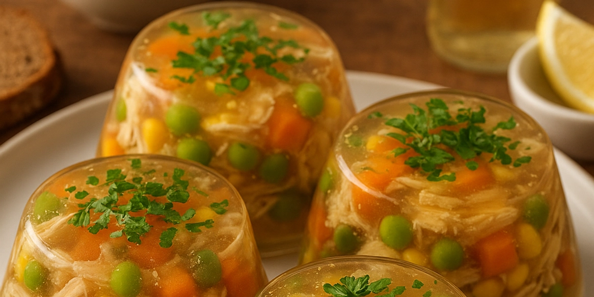 Куриный холодец с овощами: пикантный рецепт для праздничного стола