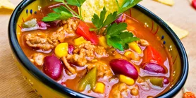 Суп тако с фасолью и говядиной: согревающий эффект гарантирован